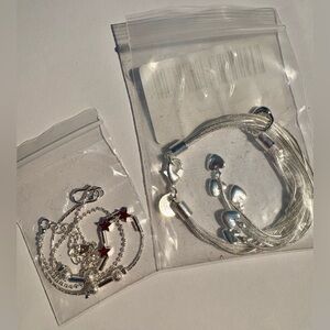 925 Sterling Silver Bracelets - 2 Styles - NEW